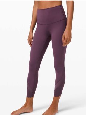 NWOT Lululemon Align Scallop Legging Size 4 in Plum